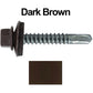 #12x1-1/2" Metal to Metal Type #3 Hex Head Drill Point Metal to Metal Roofing Screws. 9/16" EPDM Washer (250 Screws)