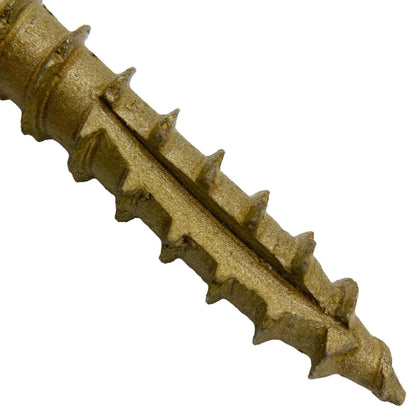 #10 Round Washer (Modified Truss) Head Screw Torx/Star Drive Head Wood Screw, Multipurpose Wood Screws for Construction, Cabinets and Furniture.