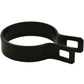 BLACK Powder Coated Chain Link Brace Band Brace Band for Chain Link Fence - Attach Top Rail to a Terminal Post, Corner Fence Post, End Fence Post, Gate Fence Post or Gate Frame