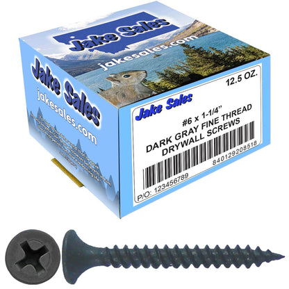 Gray Phosphate Fine Thread Drywall Screws – Drywall, Gypsum, Sheetrock, Wood
