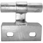 ROLLING/SLIDING GATE TRACK BRACKET -WALL MOUNT: for 1-5/8" Track Pipe [Flat Back]