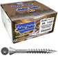 #9 Silver Star Stainless Steel TRIM HEAD Screw Torx/Star Head  - Stainless Steel TRIM HEAD Wood Screws