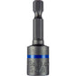 Magnetic Hex Head Driver Bits w/Quick Change Shank - Used for Installing Screws, Nuts, Bolts, etc. - Commonly Used for Metal Roofing Screws