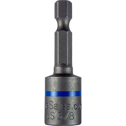 Magnetic Hex Head Driver Bits w/Quick Change Shank - Used for Installing Screws, Nuts, Bolts, etc. - Commonly Used for Metal Roofing Screws