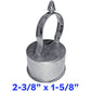 Aluminum Chain Link Fence Loop Cap Eye Tops