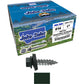 #14 x 1"  Metal ROOFING SCREWS - Hex Washer Head - Self starting/self tapping - EPDM washer. Colored head.