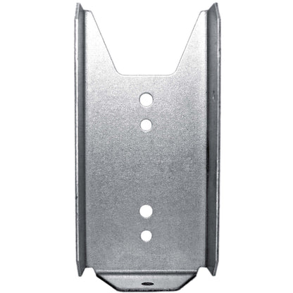 Wood Fence Rail Bracket For 2x4 Dimensional Lumber. Galvanized Steel to Resist Rusting