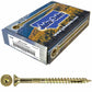 #10 Gold Star/Torx Drive Zinc Coated T-25 Flat Head Wood Screws
