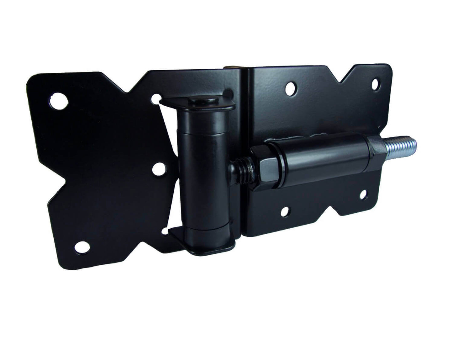 Vinyl Gate Hinges - For Vinyl, PVC or Plastic Fencing. Vinyl Fence Gate Hinges w/Mounting Hardware. Available in Standard, Self-Closing and Stainless Steel