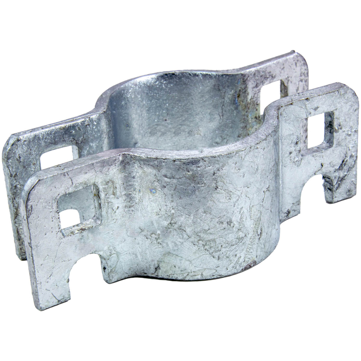 Chain Link Gate Latch Collar – Fits 1-3/8" O.D. Fence Posts (50 Sets)