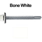 #12 x 2" Metal to Metal Type #3 Metal Roofing Screws - Hex Head Drill Point - 9/16" EPDM Washer.