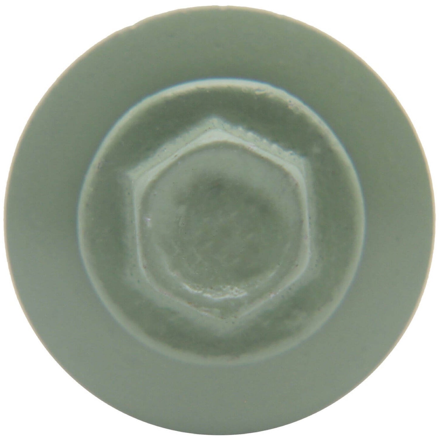 #10 X 1" HI-LO Zinc Aluminum Cap Metal Roofing Screws - Hex Washer Head - Self starting/self tapping - EPDM washer. Colored head.