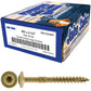 #15 Construction Lag Screw Exterior Coated Torx/Star Drive Heavy Duty Structural Lag Screw - Modified Truss Washer Head