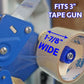 Shipping/Packaging Tape - Clear, Strong 2.7-millimeter Tape, fits in a standard tape gun. 110 Yards or 60 Yards