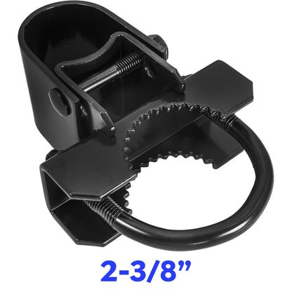 BLACK BULL DOG GATE HINGE - Commercial Heavy Duty - Chain Link Fence Gate Hinge