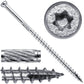 Finish Head Stainless Steel Wood Screw - Marine Grade 316 Stainless Steel for Exterior and Interior Use