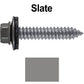 17 x 1-1/2 Metal Roofing Screws - Metal Panel to Metal Purlins and Recovery Screws - Hex Washer Head - EPDM washer.