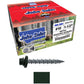 #10 x 1-1/2" Metal ROOFING SCREWS - Hex Washer Head - Self starting/self tapping - EPDM washer. Colored head.