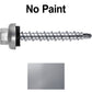 10 X 1-1/2” Zinc Aluminum Cap MINI-DRILLER Roofing Screws HI-LO THREAD Zinc Plated Carbon Steel Shank - EPDM Washer - Colored head