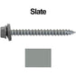 #14  x 2-1/2" Metal ROOFING SCREWS - Hex Washer Head - Self starting/self tapping - EPDM washer. Colored head.