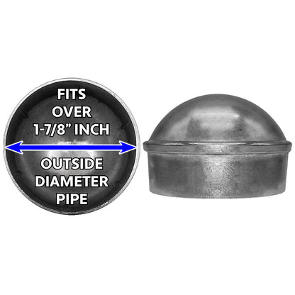 Aluminum Chain Link Fence Post Caps