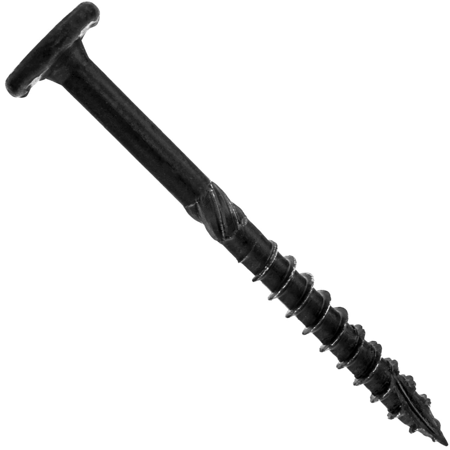 #15 Black Wafer Head Structural Lag Screws. Used for Log Construction, Timber Framing, Laminated Beams and Pole Barns Among Other Uses. T-30 Torx/Star Drive