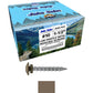 10 x 1-1/2” LOW PROFILE Star Head Roofing Screws - HI-LO Thread - Metal To Wood - T25 Torx Drive Head - EPDM washer