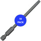 T25 (T-25) Torx/Star Driver Bit - Color Coded  Torx/Star Drive Quick Change Shank Bit for Screws and Fasteners Requiring T25 (T-25) Size Bits