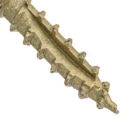 #14 Construction Lag Screws - Exterior Coated Torx/Star Drive Heavy Duty Structural Lag With Modified Truss Washer Head