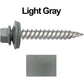 12 x 1-1/2" Stainless Steel Metal Roofing Screw: Hex ReGrip Sheet Metal Roof Screw. Sharp Point metal to wood siding screws. 5/8" EPDM washer. Product comes in 250 Count Bags  - Some Colors Special Order Only