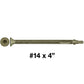 Reamer Tek Torx/Star Head Self-Drilling Wood to Metal Screws - for Flatbeds, Trailers or Fastening Wood to Steel