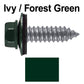 17 x 1"  Metal Roofing Screws - Metal Panel to Metal Purlins and Recovery Screws - Hex Washer Head - EPDM washer.