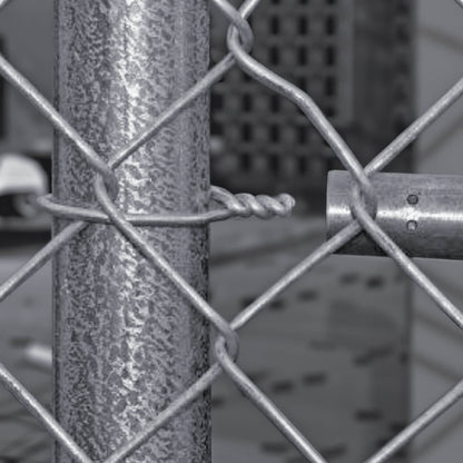Wire for Chain Link Fence - 11-Gauge Preformed Twist Tie Wire