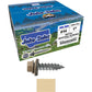 #14 x 1"  Metal ROOFING SCREWS - Hex Washer Head - Self starting/self tapping - EPDM washer. Colored head.