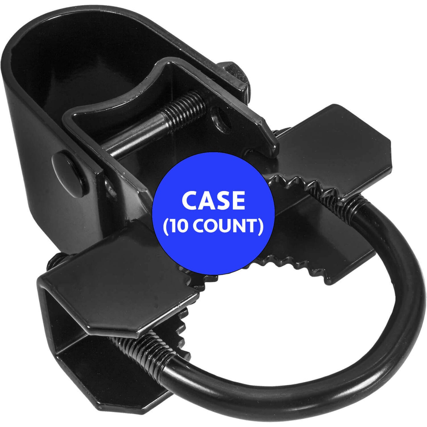 BLACK BULL DOG GATE HINGE - Commercial Heavy Duty - Chain Link Fence Gate Hinge