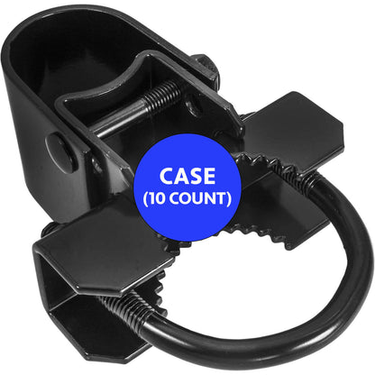 BLACK BULL DOG GATE HINGE - Commercial Heavy Duty - Chain Link Fence Gate Hinge