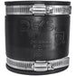 DEKS  Flexible Pipe Coupler - Leak-Proof for Clay, PVC, Copper, and Steel Connections