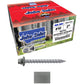 #10 x 2" Metal ROOFING SCREWS - Hex Washer Head - Self starting/self tapping - EPDM washer. Colored head.