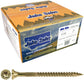 #10 Yellow Zinc Coated General Purpose Wood Screws. Torx/Star Drive Head - Multipurpose Torx/Star Drive Wood Screws