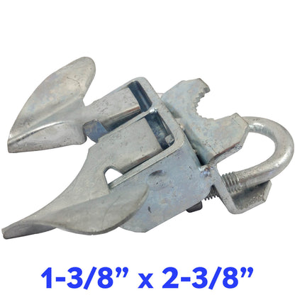 Galvanized Chain Link Fence Butterfly Gate Latches