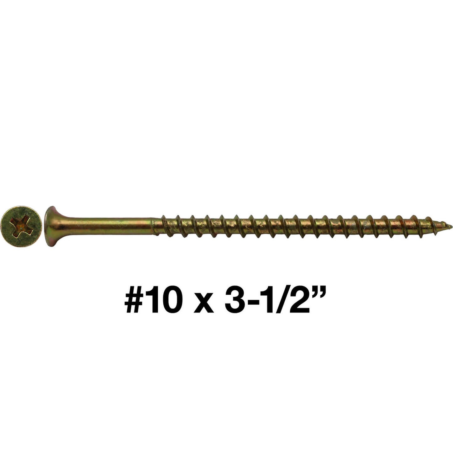 Yellow Zinc Coarse Thread Drywall, Gypsum board, Sheetrock, Plasterboard Screws. Use for all purpose wood screws