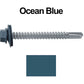 #12 x 2" Metal to Metal Type #3 Metal Roofing Screws - Hex Head Drill Point - 9/16" EPDM Washer.