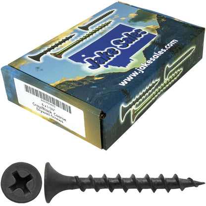 Gray Phosphate Coarse Thread Drywall Screws - Drywall, Gypsum board, Sheet rock, Plasterboard Screws. Use for all purpose wood screws.