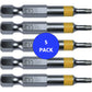 T10 (T-10) Torx/Star Driver Bit - Color Coded Torx/Star Drive Bit for Screws and Fasteners Requiring T10 (T-10) Size Bits