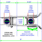 Strong Arm Double Gate Latch - Galvanized - Latches Two Gates Together without the Need of a Drop Rod