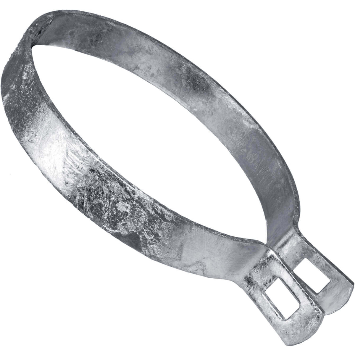 Galvanized Brace Band for Chain Link Fence - Rail End Bracket