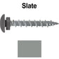 10 x 1-1/2” LOW PROFILE Star Head Roofing Screws - HI-LO Thread - Metal To Wood - T25 Torx Drive Head - EPDM washer