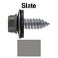 17 x 3/4" Metal Roofing Screws - Metal Panel to Metal Purlins and Recovery Screws - Hex Washer Head - EPDM washer.