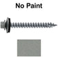 #12 x 2" RE-GRIP METAL ROOFING SCREWS - Hex Washer Head - Self starting/self tapping - EPDM washer. Colored head.