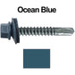 #12x1-1/2" Metal to Metal Type #3 Hex Head Drill Point Metal to Metal Roofing Screws. 9/16" EPDM Washer (250 Screws)